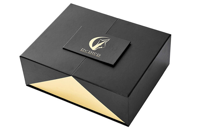 Luxury Double Door Rigid Paper Box for Cosmetics Packaging with Custom Logo