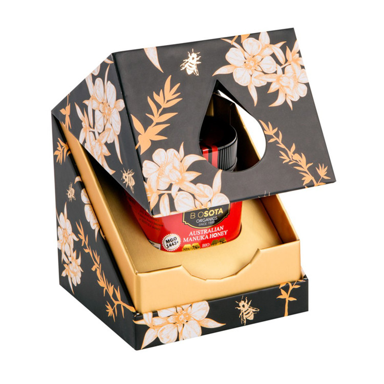 Creative Honey Box with Window Display - Ideal for Showcasing Your Honey Products