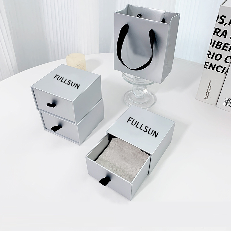 Manufacturer Customized Luxury Drawer Jewelry Box with Custom Logo Sponge Lined UV Coating Embossing Handmade Gift Jewelry Boxes Manufacturer Customized Luxury Drawer Jewelry Box with Custom Logo Sponge Lined UV Coating Embossing Handmade Gift Jewelry Boxes