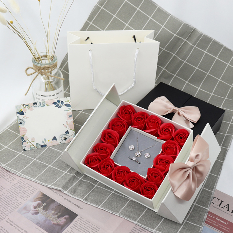 Custom Luxury Bowknot Handmade Embossed Matt Laminated Magnetic Rigid Paper Gift Boxes Set for Wedding Birthday Party Custom Luxury Bowknot Handmade Embossed Matt Laminated Magnetic Rigid Paper Gift Boxes Set for Wedding Birthday Party