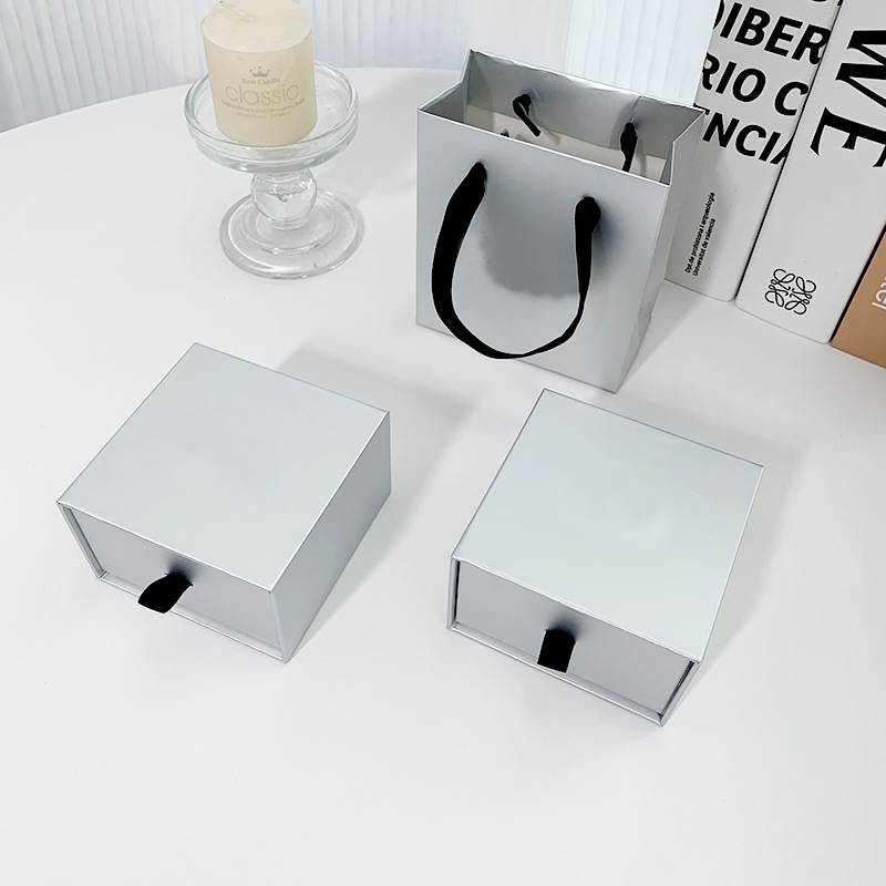 Manufacturer Customized Luxury Drawer Jewelry Box with Custom Logo Sponge Lined UV Coating Embossing Handmade Gift Jewelry Boxes Manufacturer Customized Luxury Drawer Jewelry Box with Custom Logo Sponge Lined UV Coating Embossing Handmade Gift Jewelry Boxes