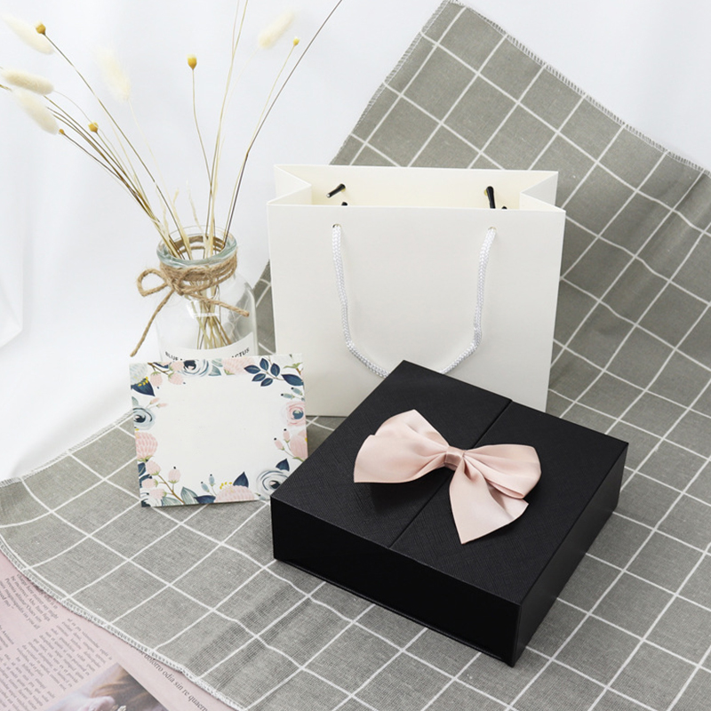 Custom Luxury Bowknot Handmade Embossed Matt Laminated Magnetic Rigid Paper Gift Boxes Set for Wedding Birthday Party Custom Luxury Bowknot Handmade Embossed Matt Laminated Magnetic Rigid Paper Gift Boxes Set for Wedding Birthday Party