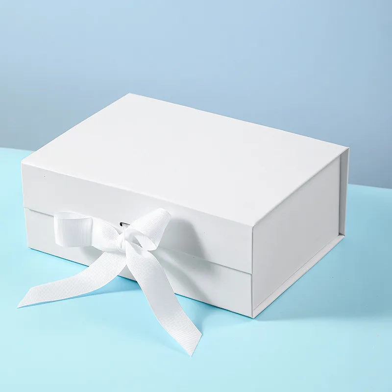 Wholesale Recyclable Magnetic Folding Jewelry Box Custom Logo Necklace Packaging Embossing Matt Lamination Eco-Friendly Gift Wholesale Recyclable Magnetic Folding Jewelry Box Custom Logo Necklace Packaging Embossing Matt Lamination Eco-Friendly Gift