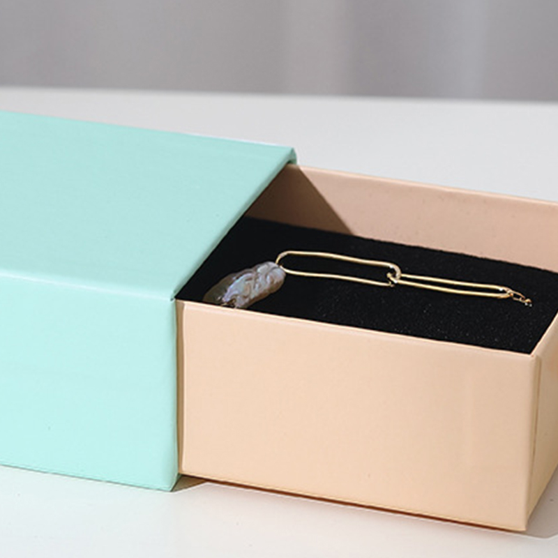 Luxury Custom logo Drawer Sliding Paper Cardboard Necklace Bracelet Jewelry Gift Box Packaging with Handle Luxury Custom logo Drawer Sliding Paper Cardboard Necklace Bracelet Jewelry Gift Box Packaging with Handle