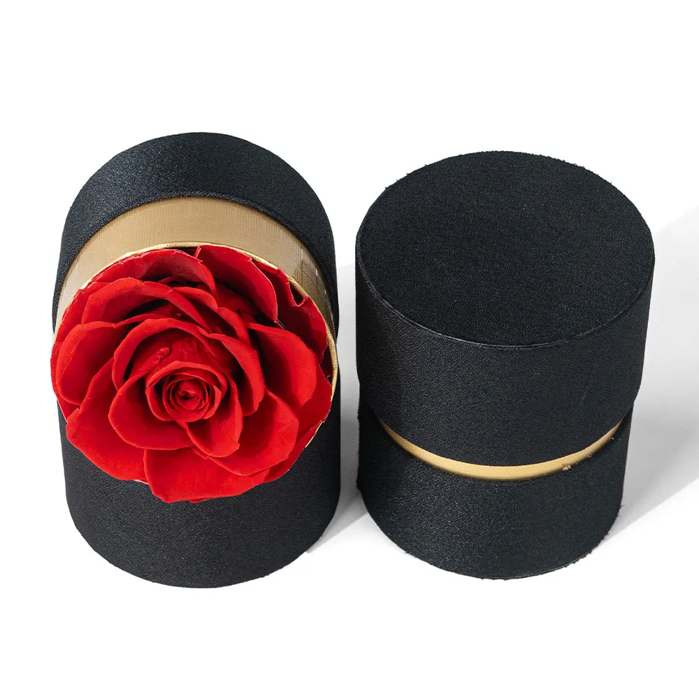 Handmade Eternal Flower Roses Valentine's Day Cross-Border Trade Gift Bouquet Hug Bucket Gift DIY Real Flowers Handmade Eternal Flower Roses Valentine's Day Cross-Border Trade Gift Bouquet Hug Bucket Gift DIY Real Flowers