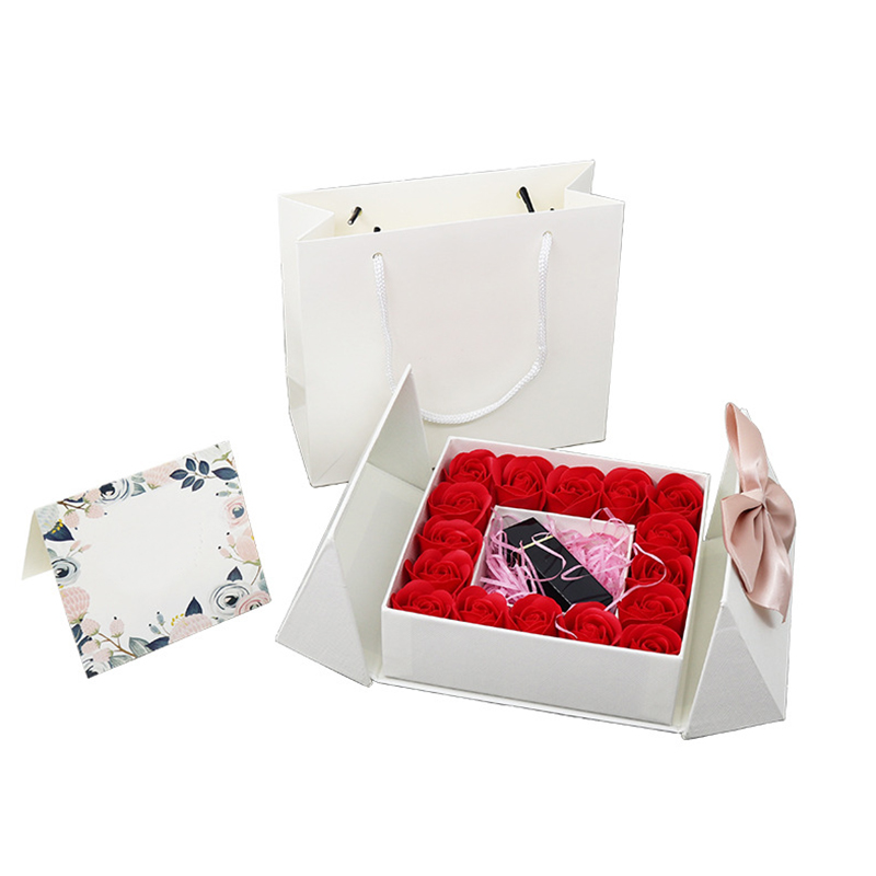 Custom Luxury Bowknot Handmade Embossed Matt Laminated Magnetic Rigid Paper Gift Boxes Set for Wedding Birthday Party Custom Luxury Bowknot Handmade Embossed Matt Laminated Magnetic Rigid Paper Gift Boxes Set for Wedding Birthday Party