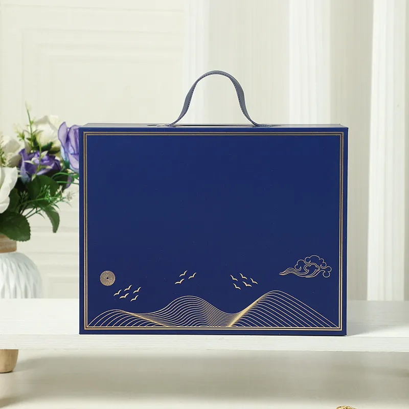 Customized Handmade Rigid Paperboard Jewelry Gift Box with Magnetic Closure Logo Design Embossing for High-end Valentine's Day