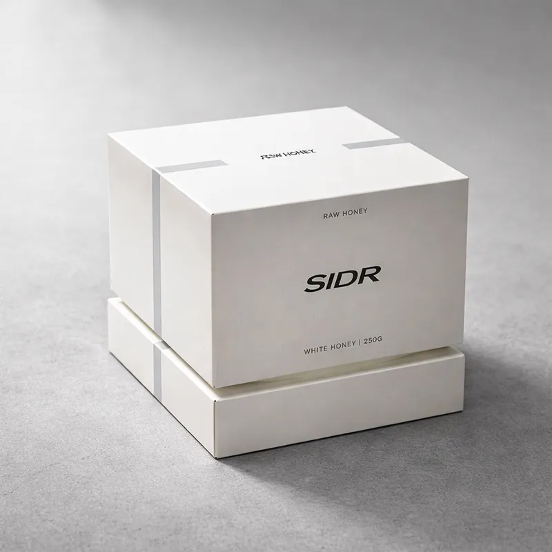 Custom Luxury Eco-Friendly Scented Candle Box Empty Rigid Paper Cardboard Gift Packaging Glossy UV Embossed Matt Laminated