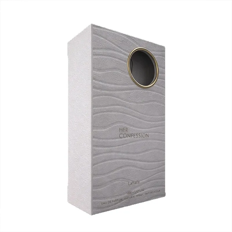 Book Shape Design Creative Perfume Box Fragrance Bottle Matt Lamination Sponge Custom Logo Arabic Essential Oil Packaging Boxes