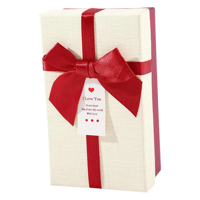 Custom Embossed Jewelry Gift Box with Sponge Lining for Cosmetics Perfume & Lipstick-Birthday Packaging