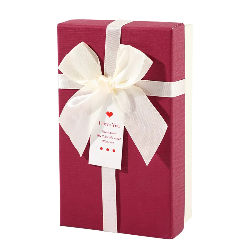 Custom Embossed Jewelry Gift Box with Sponge Lining for Cosmetics Perfume & Lipstick-Birthday Packaging