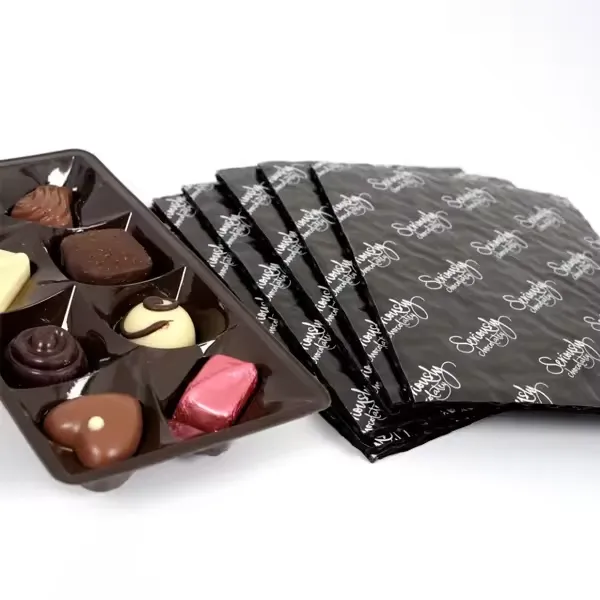 Luxury Octagonal Party Chocolate Gift Box with Gold Foil Logo - Premium Rigid Cardboard Packaging for Assorted Chocolates