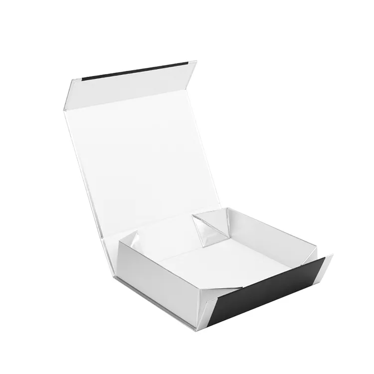 Customized Luxury Perfume & Cosmetic Rigid Boxes Magnetic Closure Ribbon Handle UV Coating Embossing 2mm Paperboard Packaging
