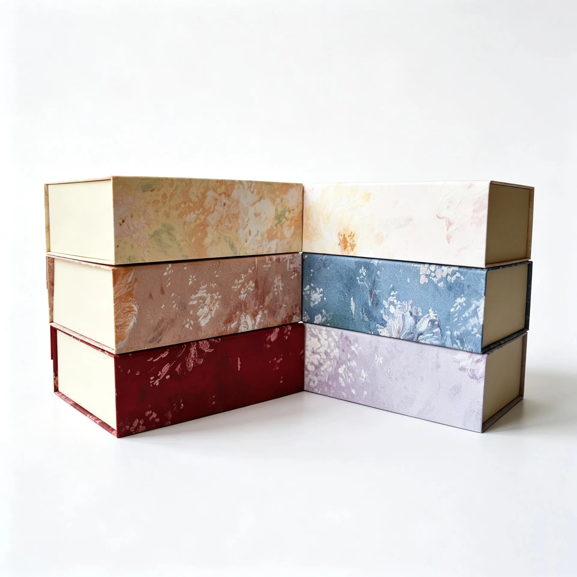 Premium Luxury Large Matte Rigid Paper Cardboard Foldable Magnetic Folding Closure Customizable Gift Box Recycled Materials